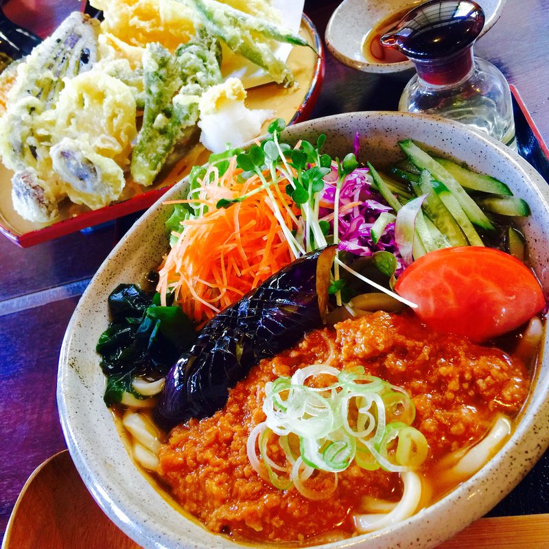 肉みそうどん(鶴亀庵 本店 )