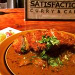 チキンカレー+カツ(Satisfaction Curry&Cafe)