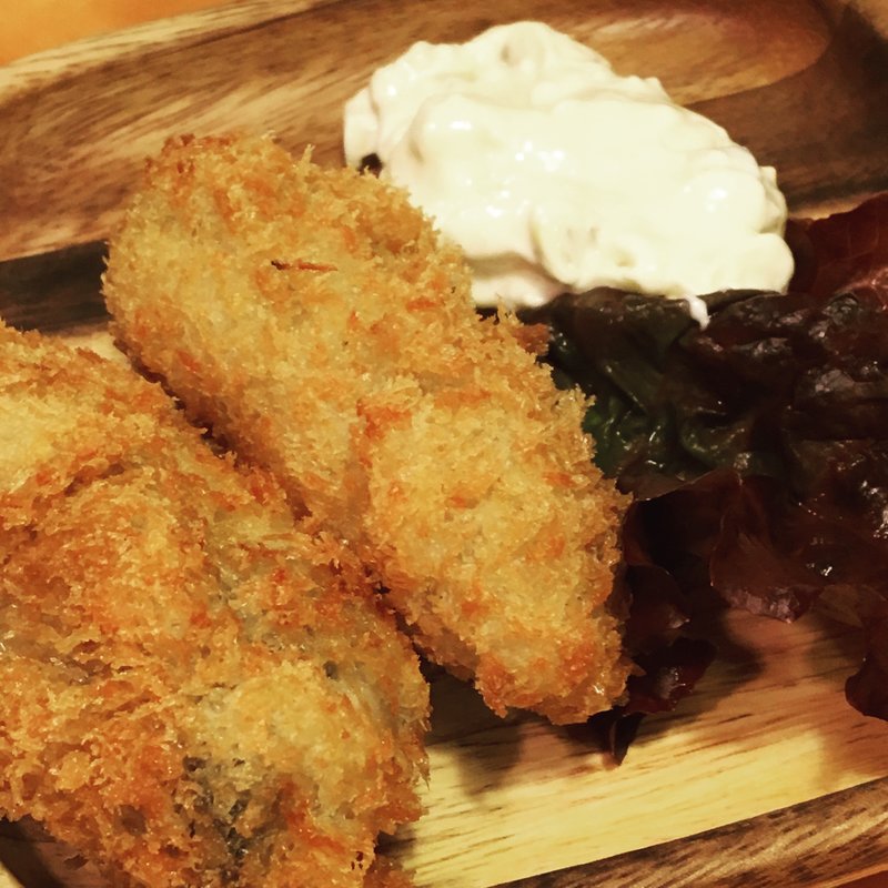 牡蠣フライ(牡蠣とシャンパン 牡蠣ベロ)