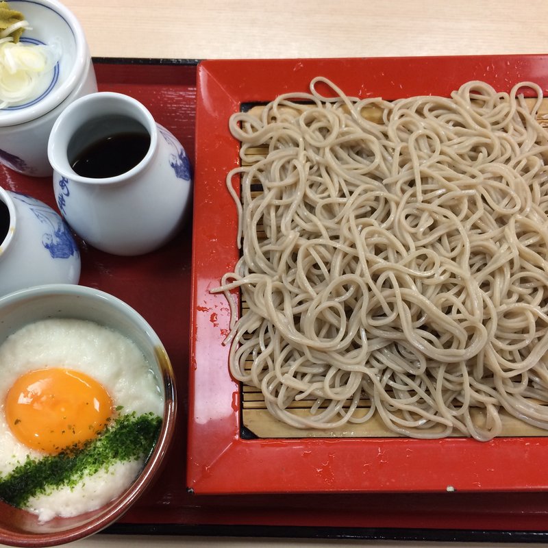 とろろそば(永坂更科布屋太兵衛 新宿地下鉄ビル店)