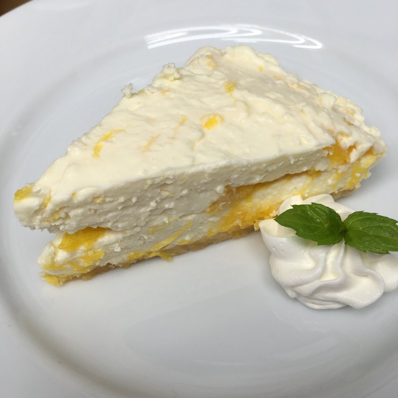 サマーオレンジのレアチーズケーキ(island cafe & bar)