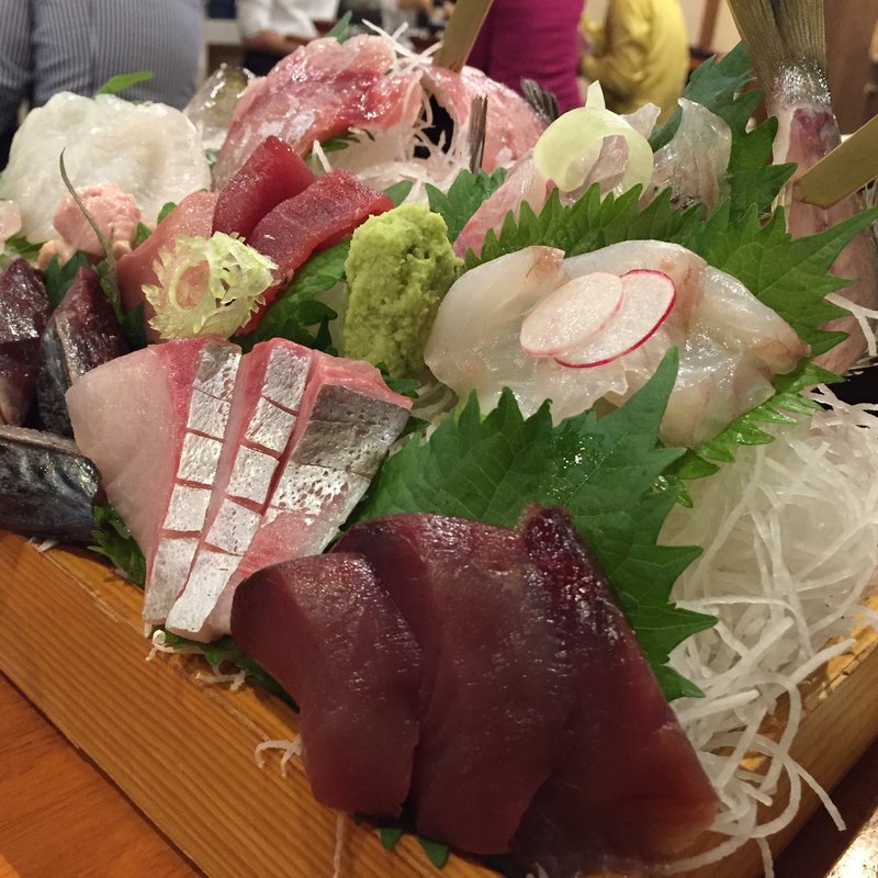 刺身の盛り合わせ(まるう商店)