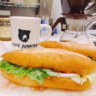 豚焼き肉(バインミー☆サンドイッチ)