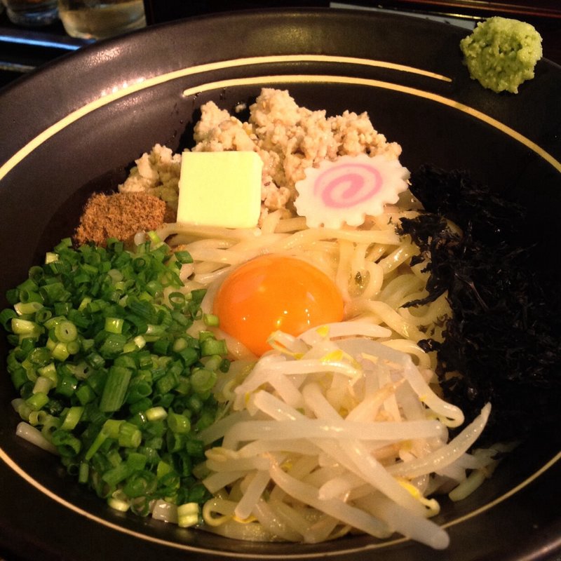 釜たまぜんのせバター入り(釜玉屋 )