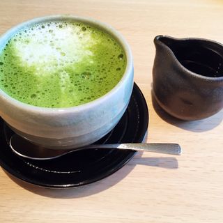 豆乳抹茶ラテ(神楽坂 茶寮 博多マルイ店)