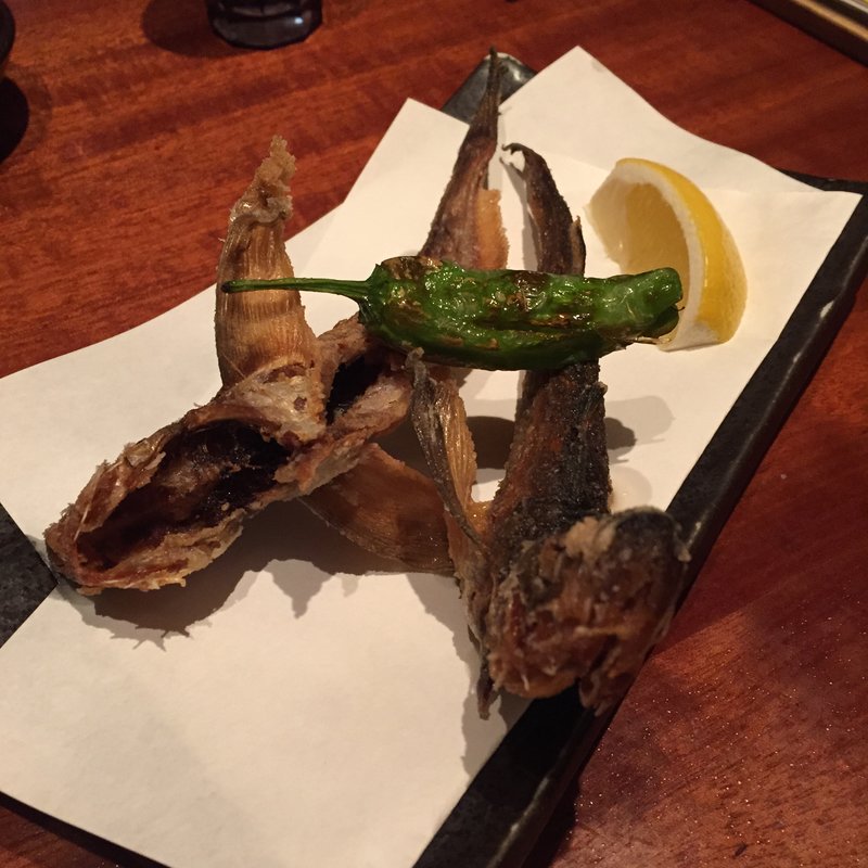 ハタハタの一夜干し(わったりぼうず )