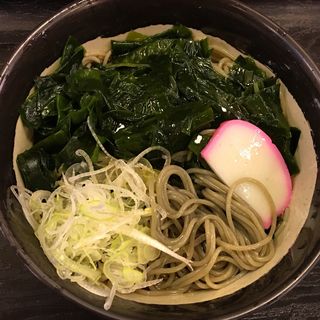 わかめ蕎麦(がんぎ 三田店)