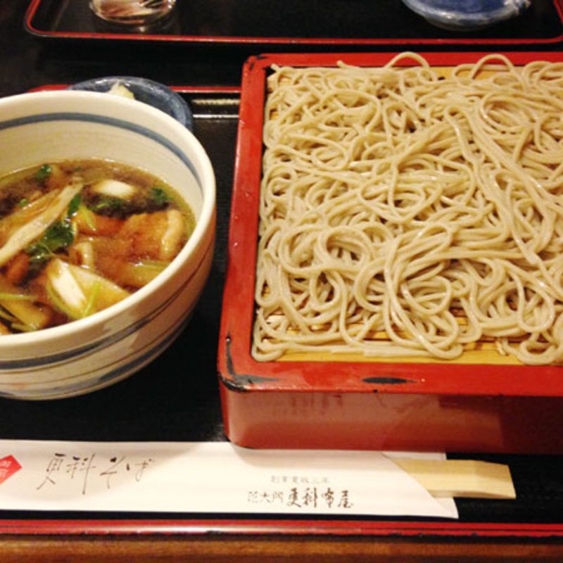 鴨せいろ(芝大門 更科布屋 本店 （さらしなぬのや）)