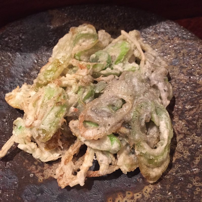 生しらすのかき揚げ(和創作 酔太)