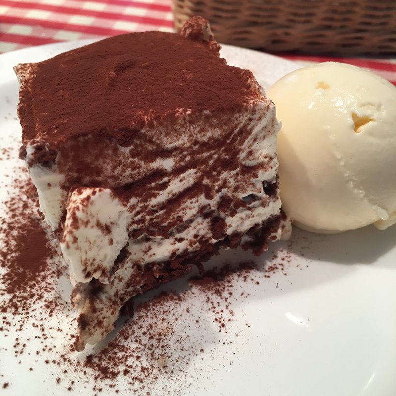 マスカルポーネチーズのティラミス(カフェスタージュ ファームハウス)