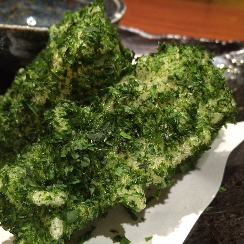 長芋の磯辺揚げ(味わい屋)