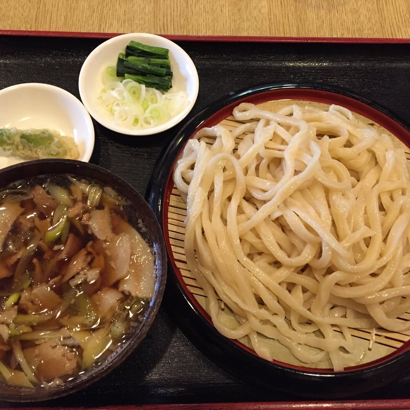 肉ねぎ汁うどん(武蔵野うどん たまや)