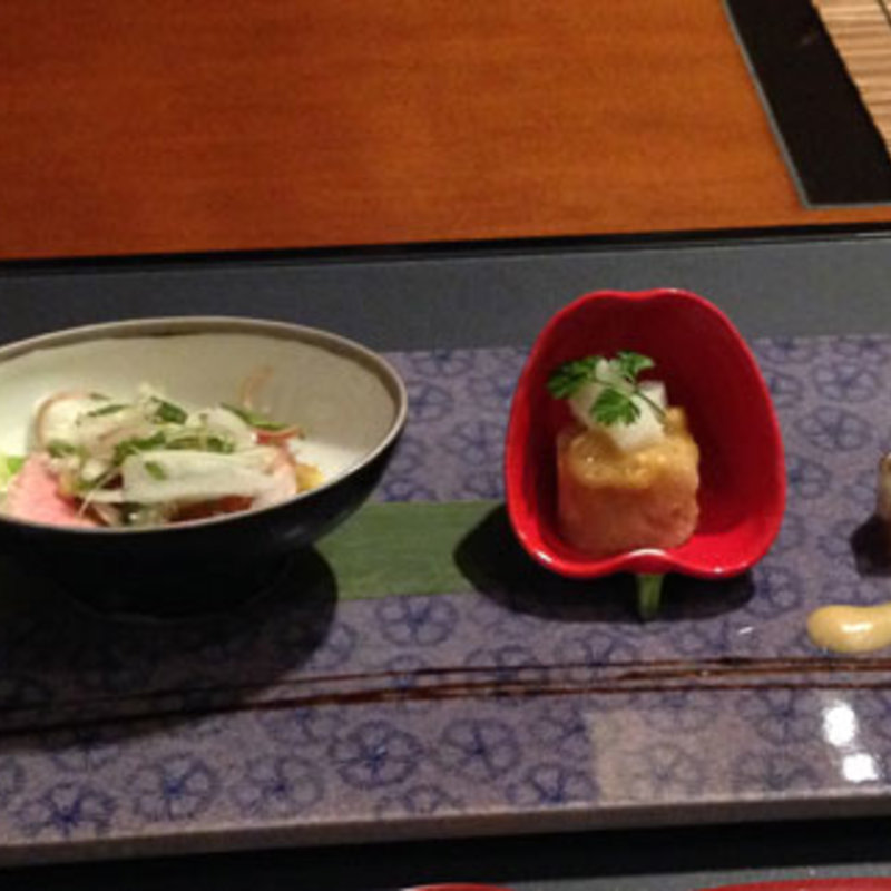 前菜の盛り合わせ(銀座季楽)