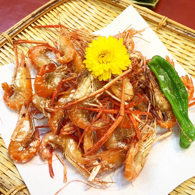 川海老の唐揚げ(駿河屋)