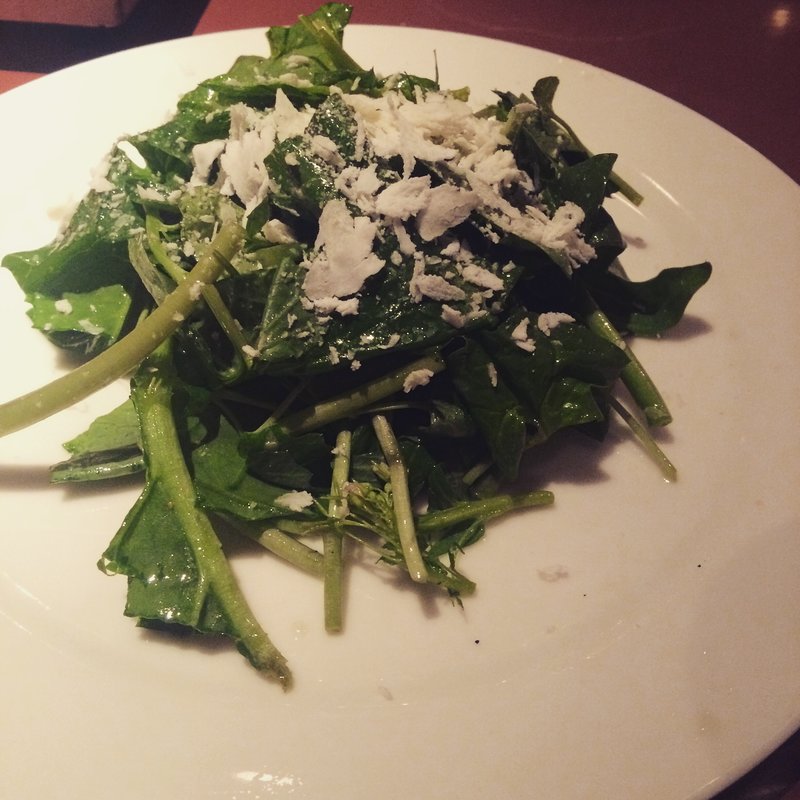 ワサビの花のサラダ(Oggosso)