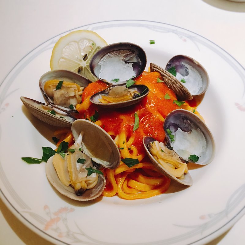 海の幸のパスタ(リストランテ寺崎)