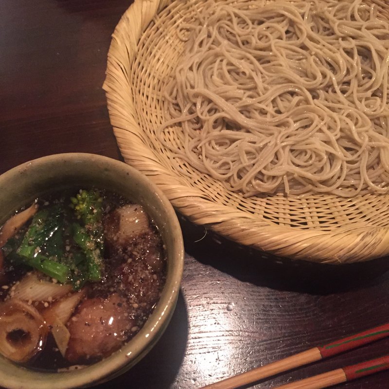 鴨汁(お蕎麦の しらかめ)