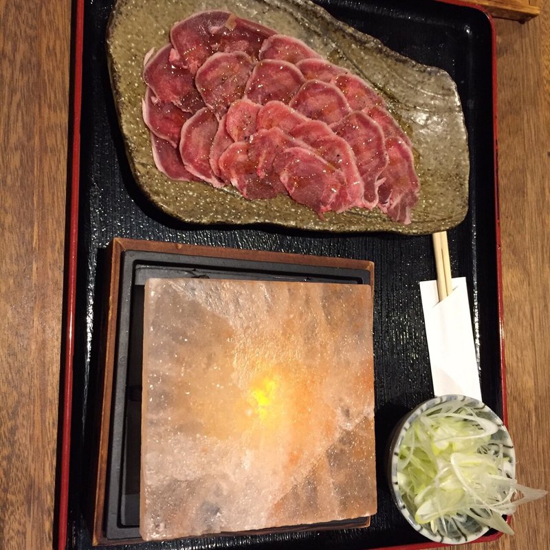 岩塩プレート焼(薩摩馳走屋 いねや)