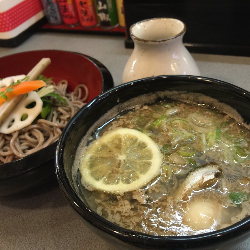 つけ鴨 黒そば1玉(鴨錦)