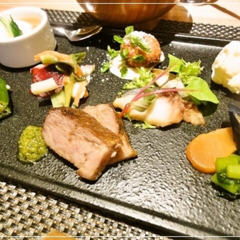 KANRA風京タパスの盛り合わせ(1650円のコース)(ザ キッチン カンラ （THE　KITCHEN　KANRA）)