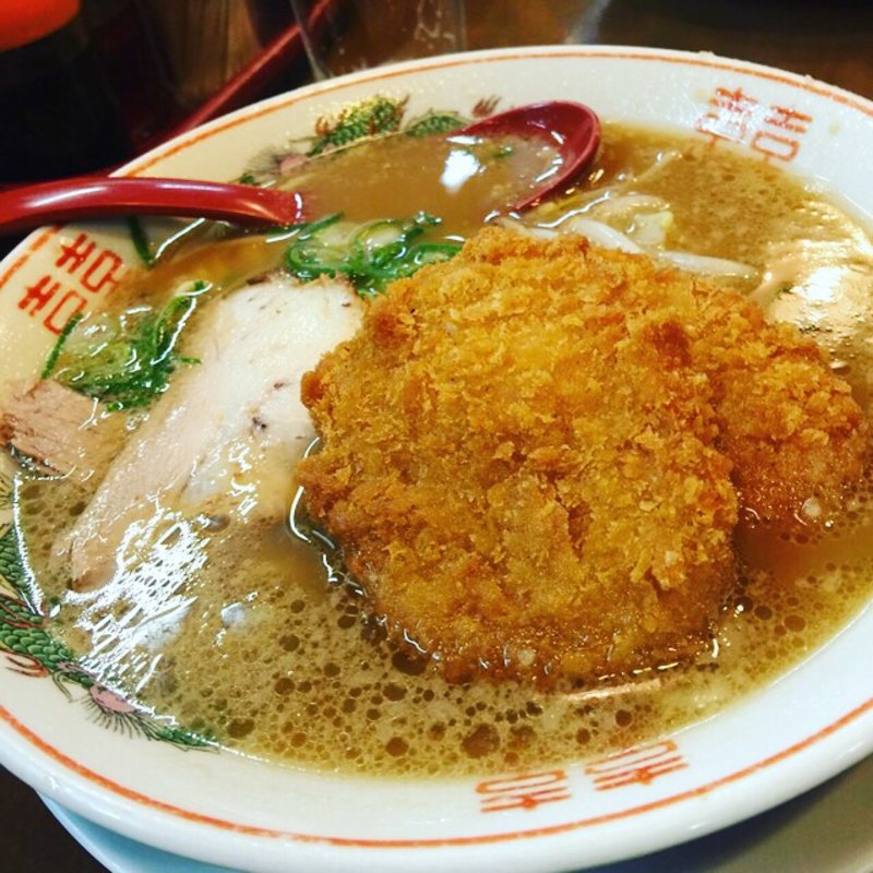 コロッケらーめん(ラーメン壱番館 （らーめんいちばんかん）)