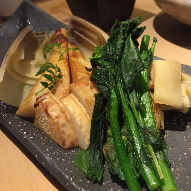 焼きたけのこ(きなり)