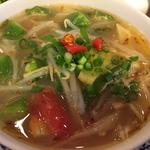 海老甘酸辛スープ(サイゴンマジェスティック)