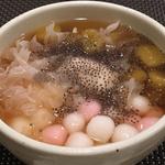 豆花(大) トッピング4種盛