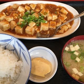 マーボー豆腐定食(安々 )