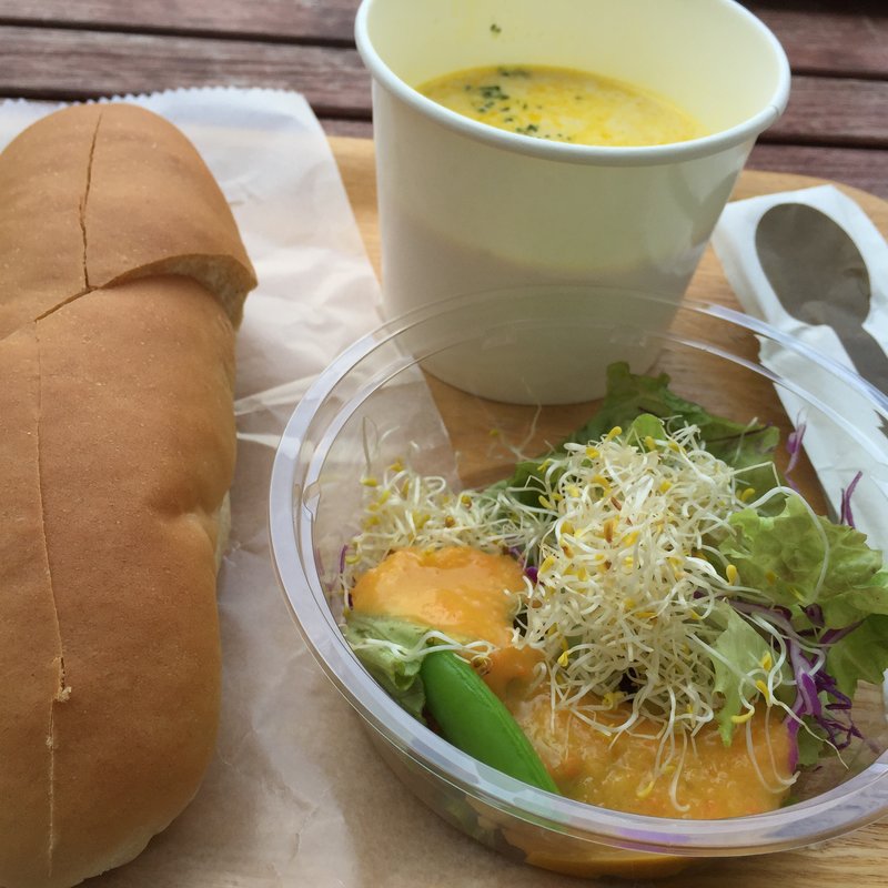 本日のスープセット(みのるカフェ)