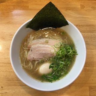 無化調塩らーめん 玉子トッピング(空王士)