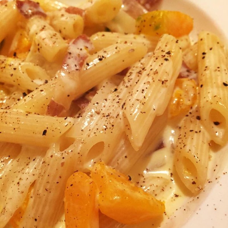 生ハムとかぼちゃのクリームペンネ(Barbaro たまプラーザ)