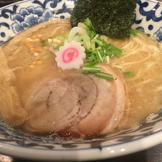 豚骨魚介 らー麺(斑鳩)