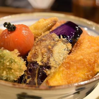 野菜ヒレかつ丼(タレカツ 渋谷店 )