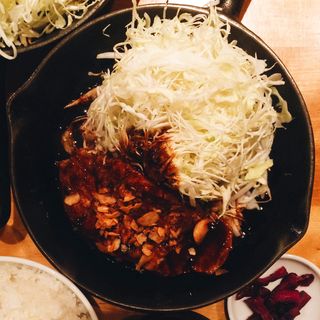 トンテキ定食(東京トンテキ 渋谷店)
