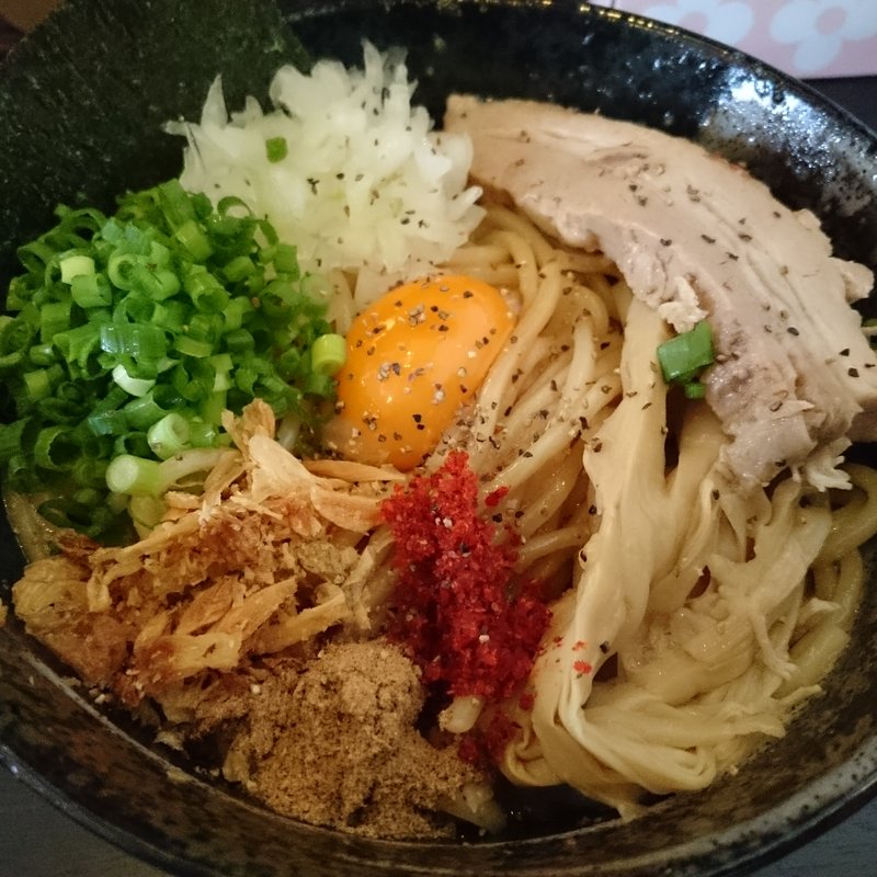 まぜそば 大盛 （ 300g ）(つけめん らぁめん 二代目 狼煙)