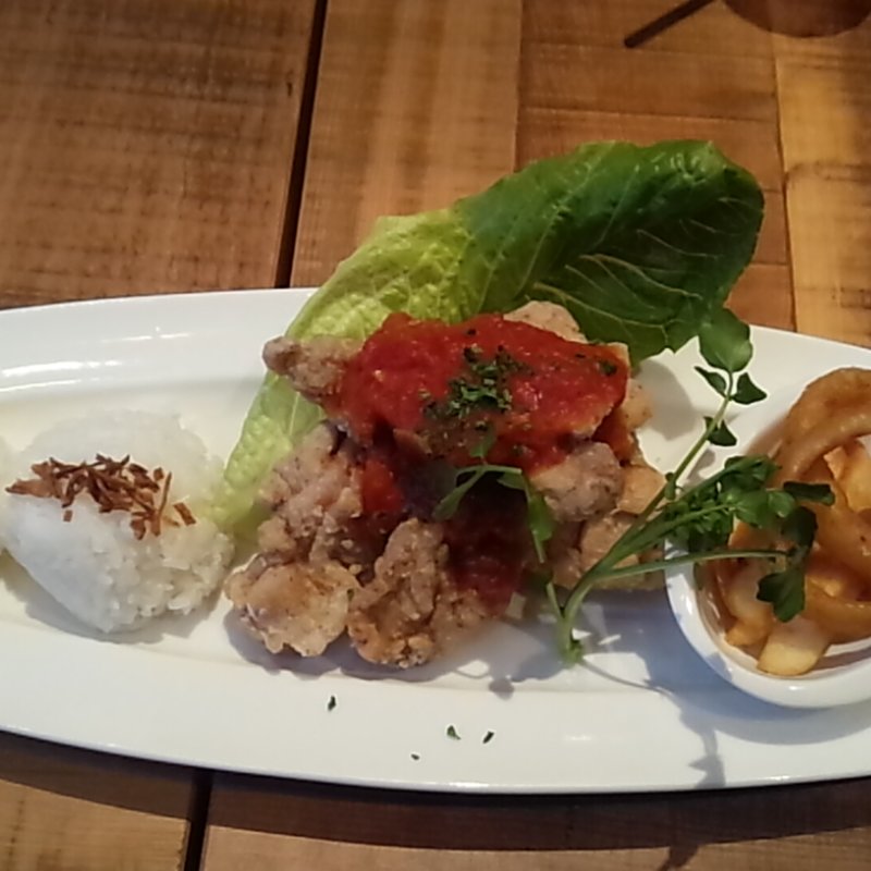 唐揚げチキンコンボ(ワインカフェ ブルズ )