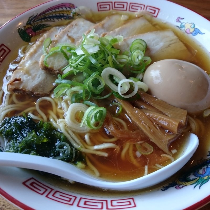 味玉 ・ ちゃーしゅー 中華そば(麺やまだ)