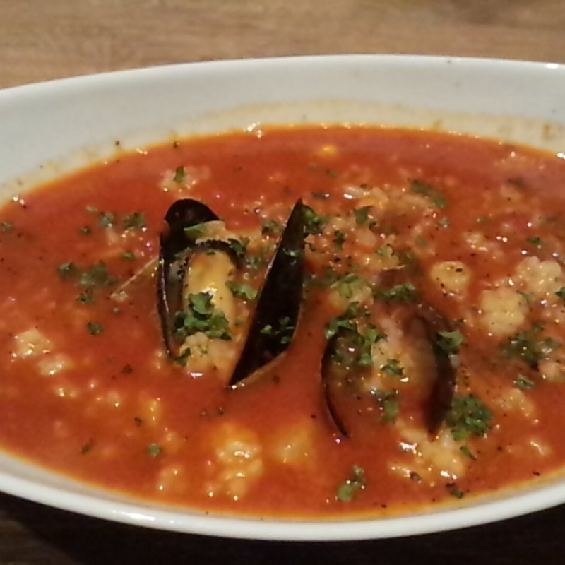 海の幸の海賊辛口リゾット(CAFE DE ALFRED)