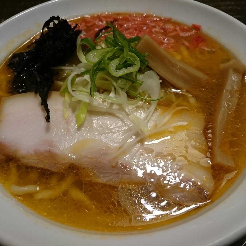 海老塩らーめん （ 手打ち麺 ）(らーめん つけ麺 なおき)
