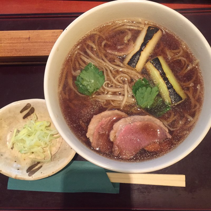 鴨南そば(すが原)