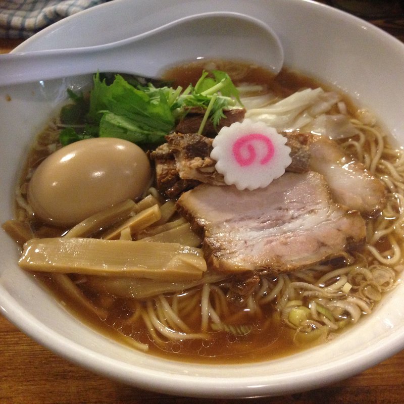 特製中華ソバ 醤油(素和可 （ソワカ）)