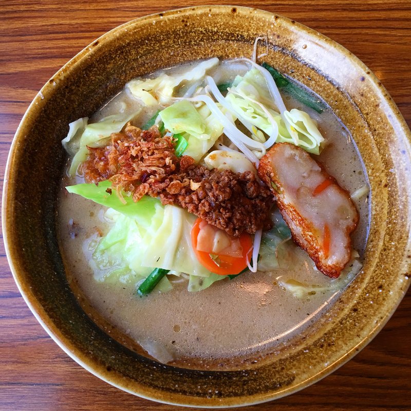 九州味噌ラーメン(麺場 彰膳 春日本店)