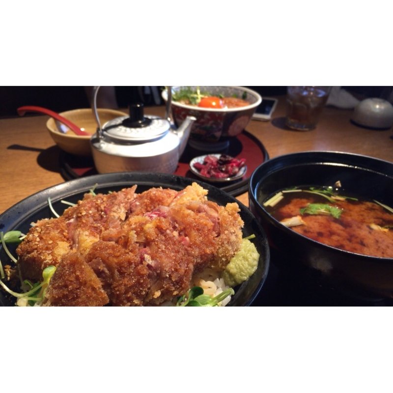 中落ちビフカツ丼(マルサ水産 津島店)