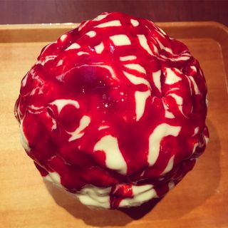 木苺レアチーズ(かき氷喫茶 バンパク )