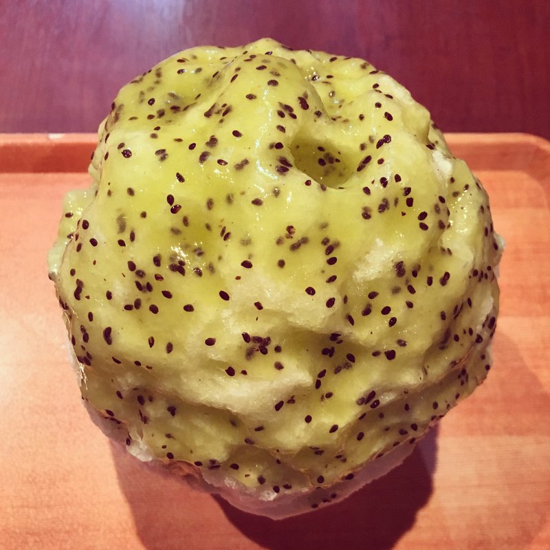 キウイ杏仁みるく(かき氷喫茶 バンパク )