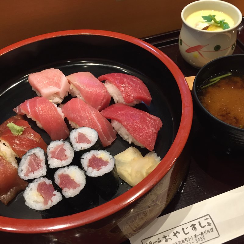 まぐろいっぱいセット(おやじすし一喜 布施店 )