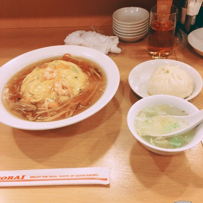 天津飯(551蓬莱 大阪空港店)