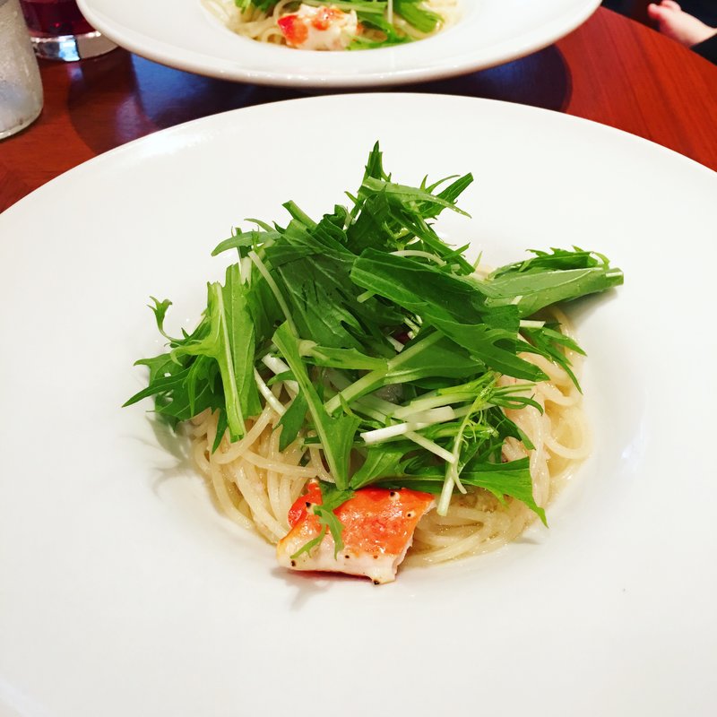 蟹のパスタ(ビュッフェ付)(ザ・ヴィラズ （THE VILLAS）)