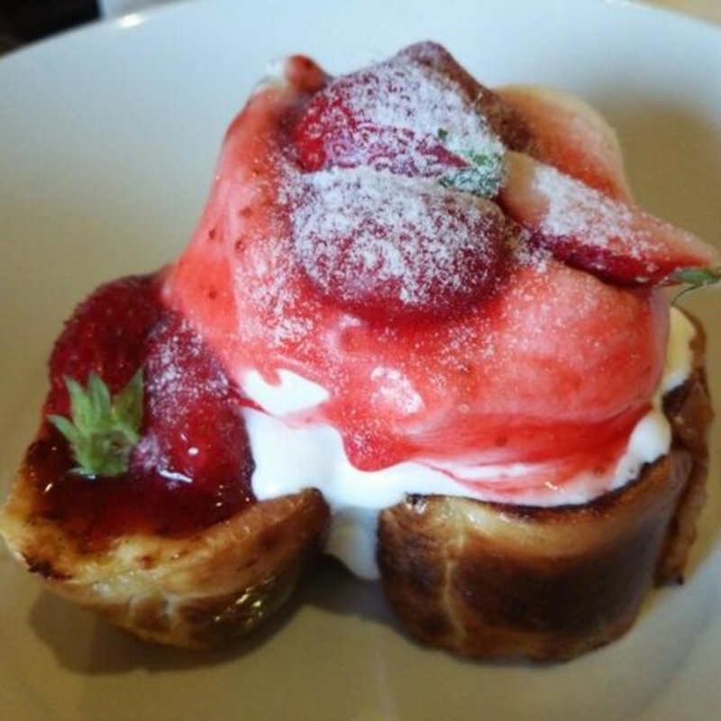 イチゴのフレンチトースト(一凛珈琲 上尾店 （イチリンコーヒー）)